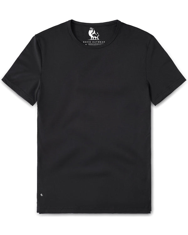 Crew Split-Hem Tee