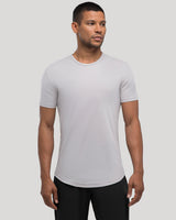 Crew Curve-Hem Tee