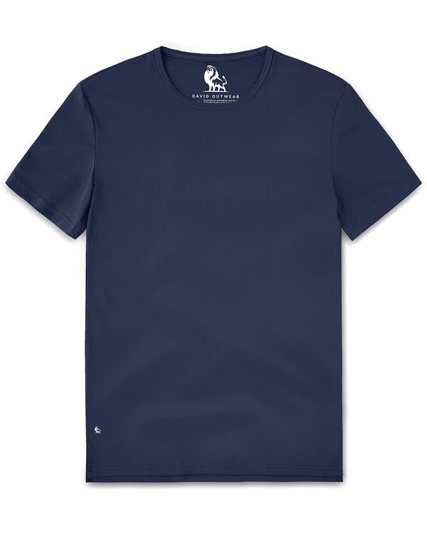 Crew Split-Hem Tee