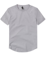 Crew Curve-Hem Tee