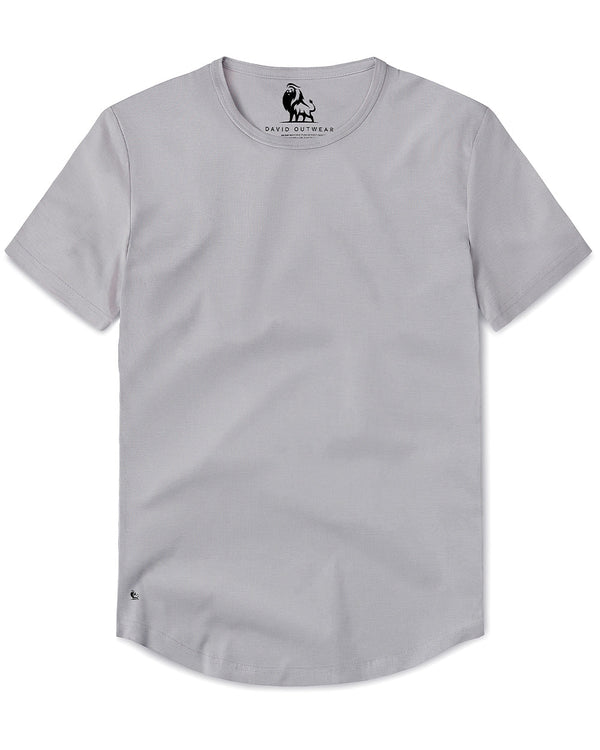 Crew Curve-Hem Tee