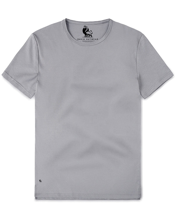 Crew Split-Hem Tee