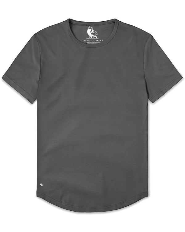 Crew Curve-Hem Tee