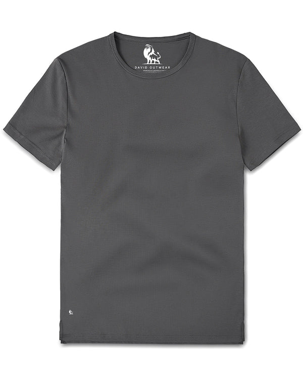 Crew Split-Hem Tee