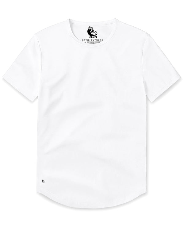 Crew Curve-Hem Tee