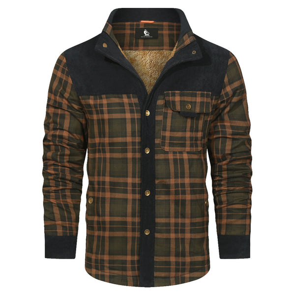 Plaid Shirt Jacket
