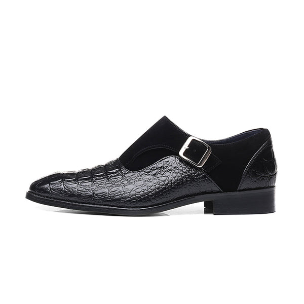 Snake Embossed Dress Shoes